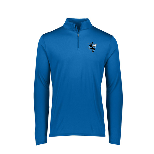 [FTLQFLRY-FAXS-LOGO1] Decker Women's Flex-Lite 1/4 Zip Shirt (Female Adult XS, Royal, Logo 1)