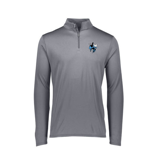 [FTLQFLGY-FAXS-LOGO1] Decker Women's Flex-Lite 1/4 Zip Shirt (Female Adult XS, Gray, Logo 1)